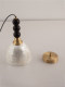 Vintage-Style Bedside Shell Pendant Light, Entryway Corridor Light, High-End Solid Wood Ambiance Bar Counter Bedroom Lighting