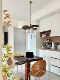 French Mid-Century Style Restaurant Chandelier, Retro Bedroom Study Bar Dining Room Rattan Magic Bean Lamp, Japanese-Style Guesthouse Lamp