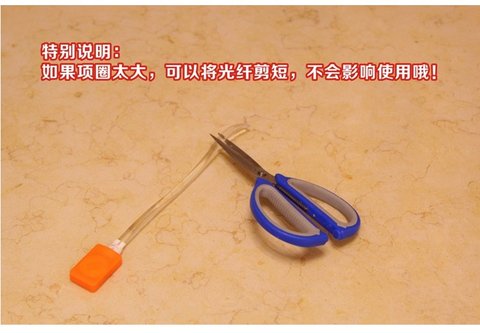 Puppy phổ thông nhẹ cổ áo thú cưng cổ áo chó nhỏ mèo sạc flash cổ áo trở lại kéo phim hoạt hình - Cat / Dog hàng ngày Neccessities bình nước gắn chuồng