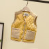 Áo nhung bé trai châu Âu vest mùa thu và mùa đông 3 - 7 tuổi 4 cộng với chất liệu cotton dày 5 trẻ em vest vest vai bé thường - Áo ghi lê quần áo gile trẻ em Áo ghi lê