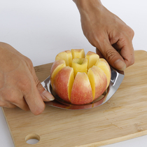 Apple fruit cutter slicing splitter cutting cutting cutting nuclear stainless steel fruit cutter platter tool