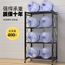 Kitchen shelving to contain floor multilayer folding microwave rack shelves Home Storage Multifunction Shelving