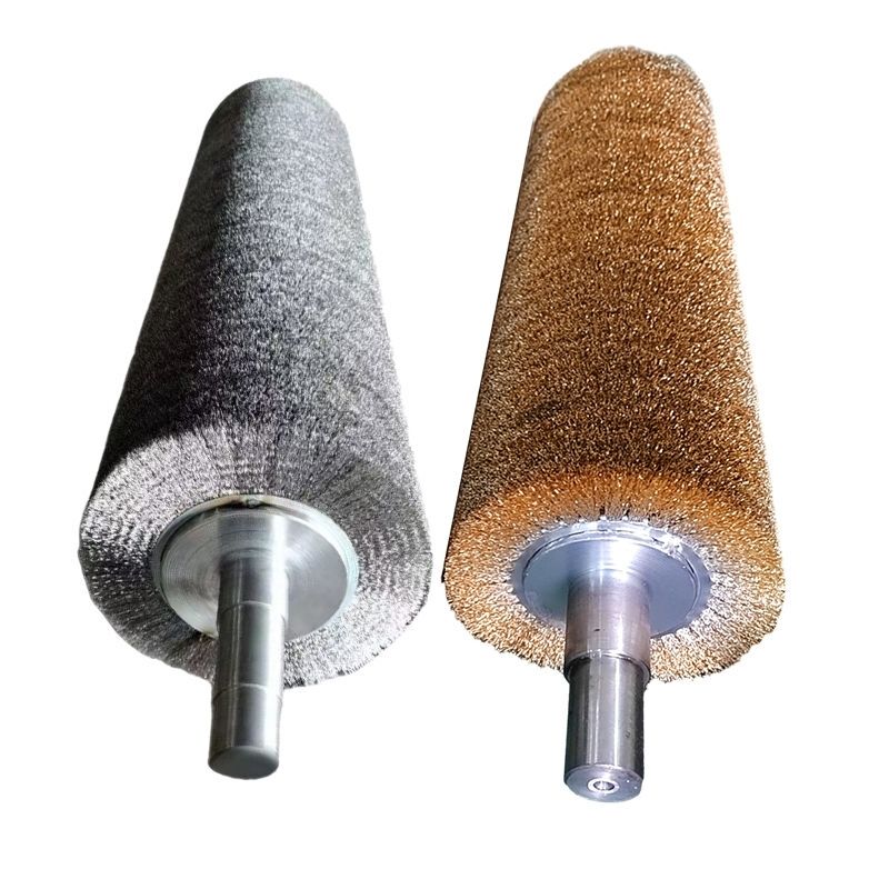 Industrial Brush Roller, Stainless Steel Wire Brush Roller, Polishing, Rust Removal, Cleaning, Nylon Brush Roller, Brush Roller, Steel Wire Roller Industrial Brush Roller, Stainless Steel Wire Brush Roller, Polishing, Rust Removal, Cleaning, Nylon Brush Roller, Brush Roller, Steel Wire Roller