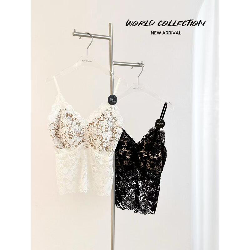 S202 # Wccn Summer Long Brand Lace Camisole Vest 3.31