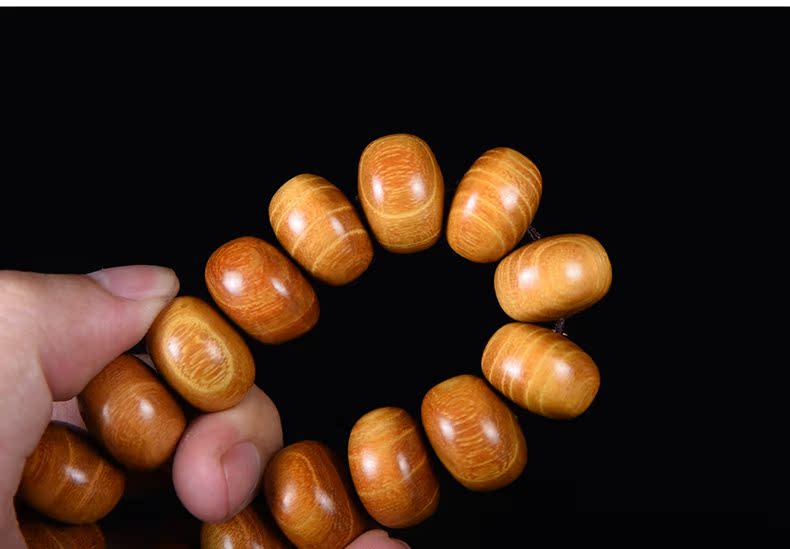 Perfect Crafts Fine Ebony Gold Tan Abacus Hạt Pills Vòng tay Hạt Vòng tay Phụ kiện cho Nam và Nữ vòng tay bạc nam