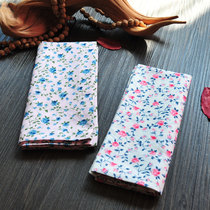 3 ladies handkerchief handkerchief mouth towel sweat towel double cotton floral handmade