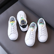  Next alice childrens white shoes spring 2021 new Korean casual girls wild green tailboard shoes