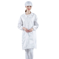 Белая антистатическая шапка