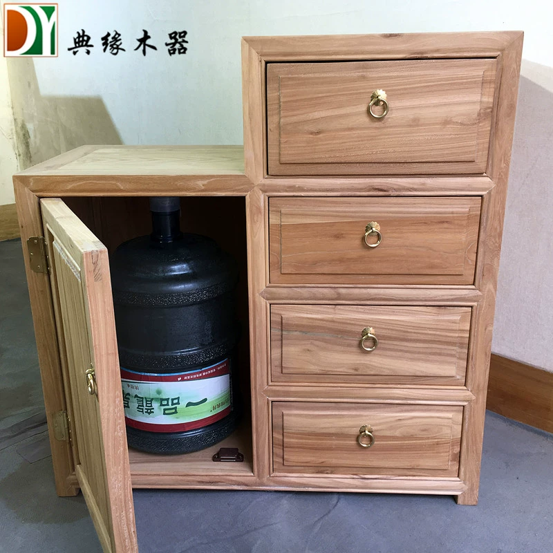 Đặc biệt cung cấp đồ nội thất cây du cũ Bàn trà gỗ cứng và tủ trà Tủ bên cây du cũ tất cả tủ lưu trữ gỗ cây du - Buồng
