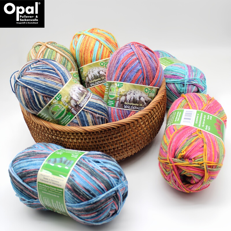 Opal Farm Series Machine Washable Wool Sock Yarn Dachshund Scarf Hand Knitting DIY Gradient Yarn for Dolls Opal Farm Series Machine Washable Wool Sock Yarn Dachshund Scarf Hand Knitting DIY Gradient Yarn for Dolls