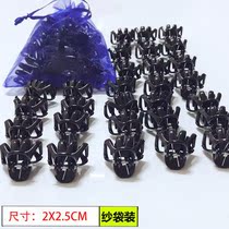 Small black clip small Korean black grab clip adult mini hairclip head jewelry hair accessories simple small hair grab