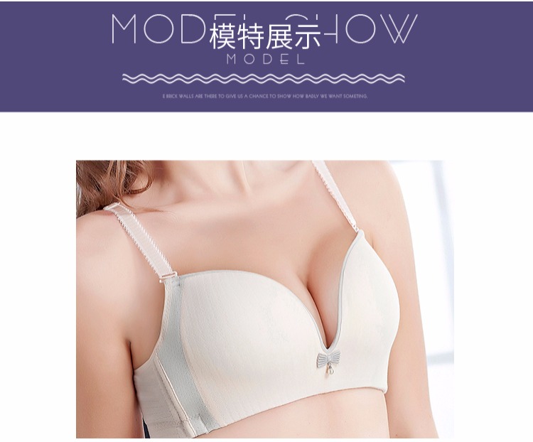 Đồ lót phụ nữ không có vòng thép mỏng học sinh nữ sinh trung học nữ sinh áo ngực cotton gợi cảm ngực nhỏ thu thập áo ngực áo ngực học sinh