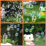 Мыльные пузыри, детская машина для пузырьков, пузырьковый пистолет, игрушка, безопасный нетоксичный концентрат, популярно в интернете