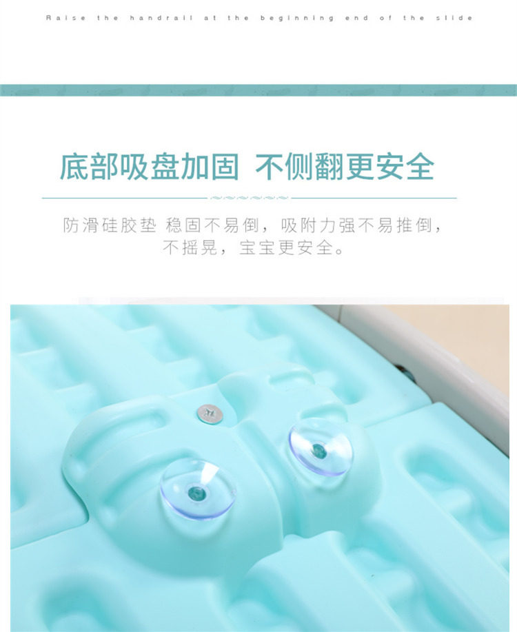 Слайд 儿童室内家用滑梯板宝宝床上滑梯小型床沿沙发滑道玩具小孩游乐场 Xin Yi Dragon