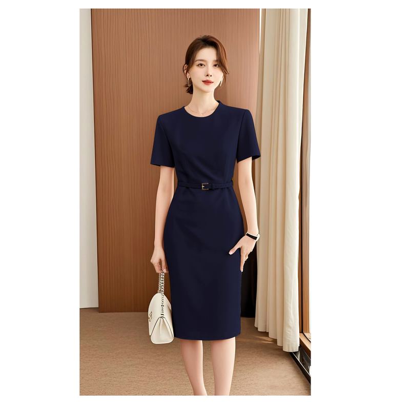 2026 Summer New Style Elegant Business Dress Women's Mid-Length High-End Beauty Salon Suit Dress Ol Suit Dress 2026 Summer New Style Elegant Business Dress Women's Mid-Length High-End Beauty Salon Suit Dress Ol Suit Dress