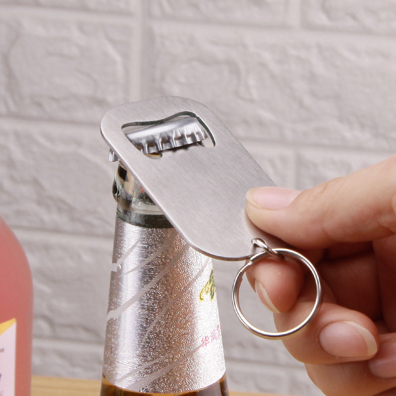 Stainless steel playing card beer bottle opener bottle opener creative storage opener bottle opener fancy bottle opener