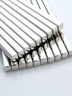 304 stainless steel chopsticks Square non-slip and anti-scalding chopsticks Korean chopsticks Kitchen home chopsticks