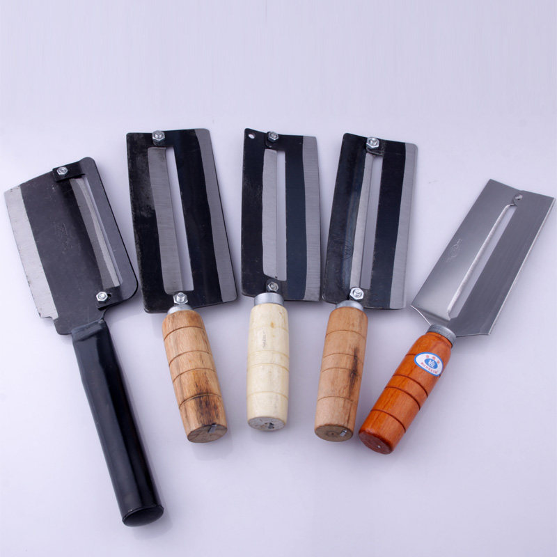 Thickened stainless steel cane paring knife Pineapple Knife Sharpened Cane Knife Long to Peel Knife water Fruit Shop with peeling knife