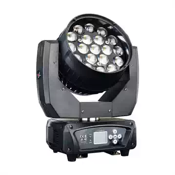 19 LED moving head dyeing lights