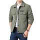 Corduroy Jacket Men's Spring and Autumn Jacket 2024 New Korean Style Business Casual Versatile Top Clothes Men's Trendy Brand