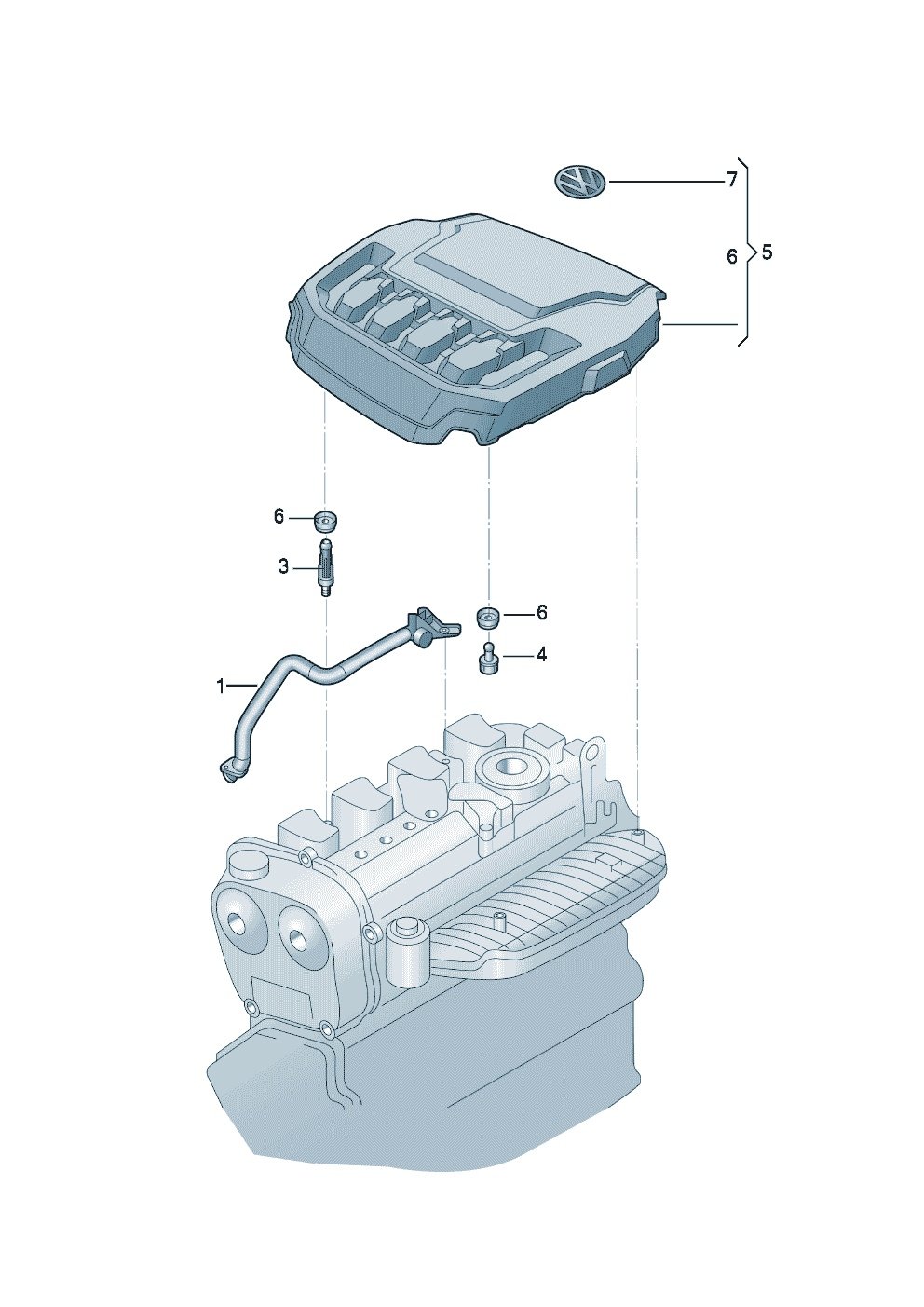 欧陆 发动机 进气管盖板
