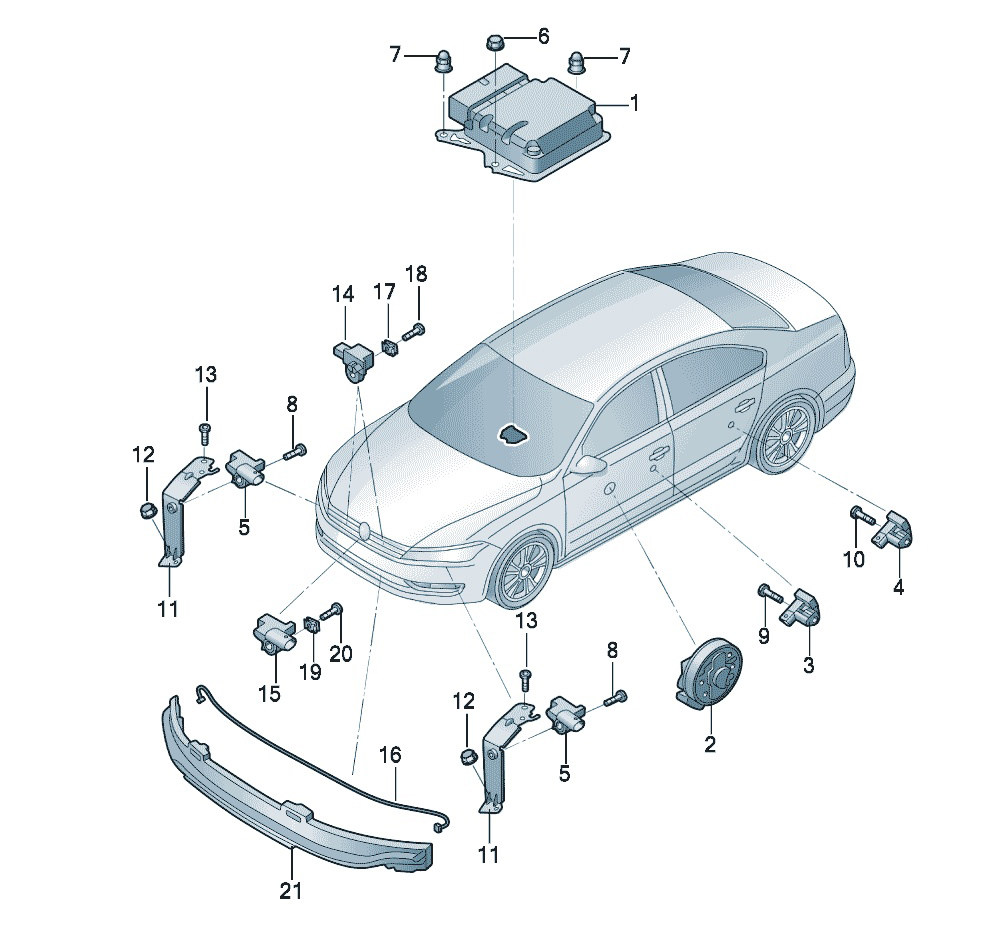 欢腾H1 电子设备 安全气囊控制单元