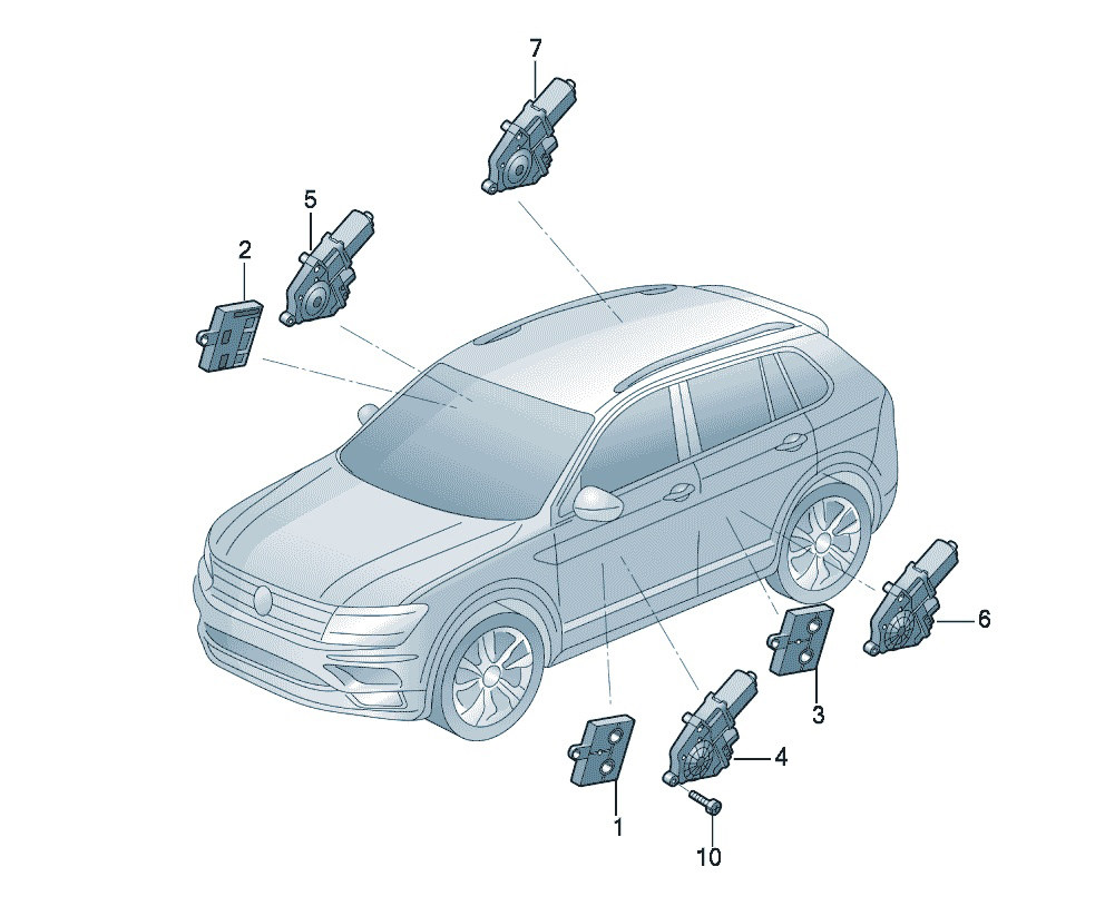 长安神骐T10新能源 电子设备 车门控制单元