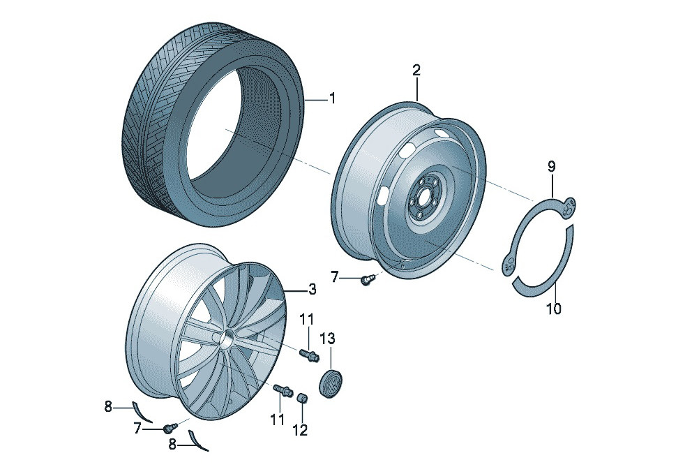 Reventon 车轮、制动器 铝合金轮辋钢制轮辋