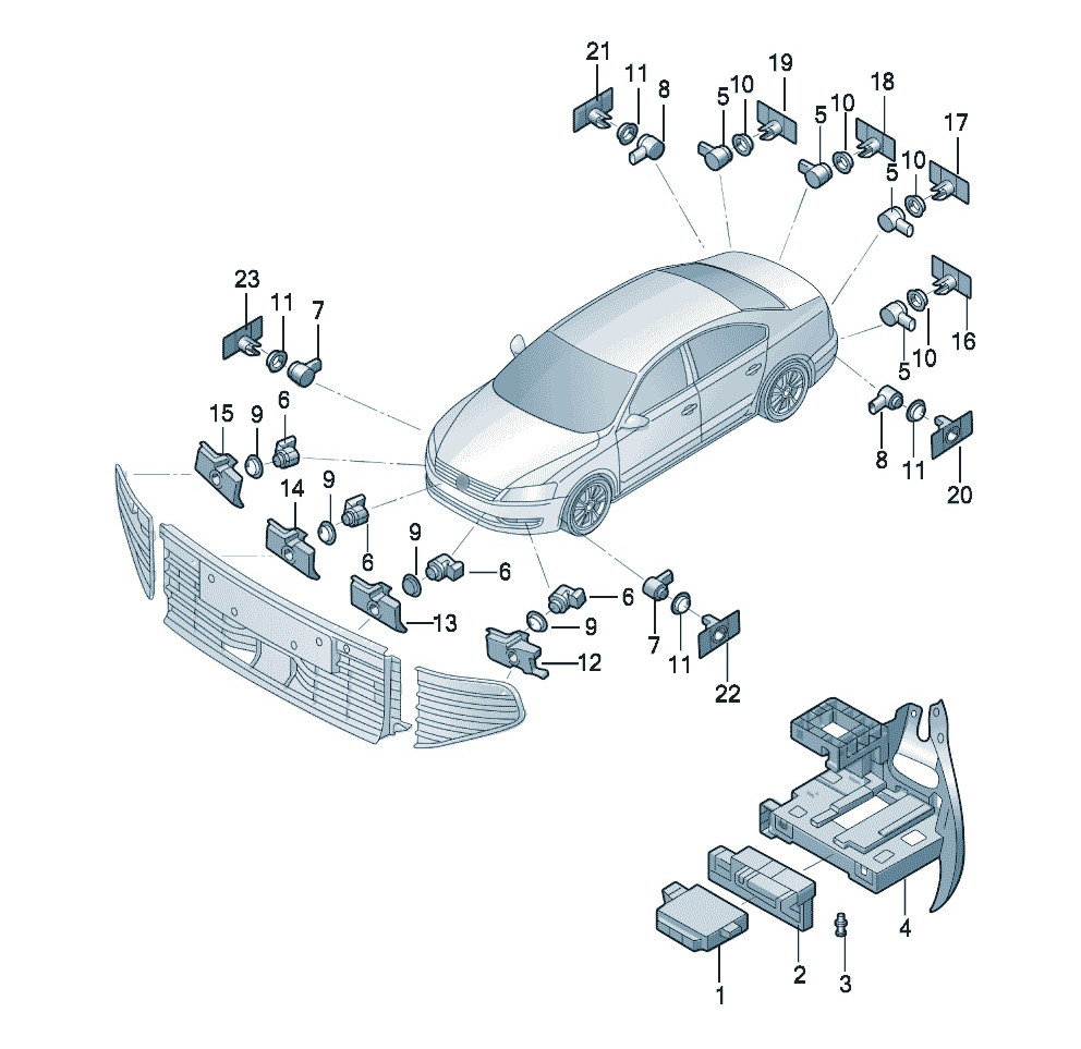 长安神骐T10新能源 电子设备 泊车辅助系统停车转向辅助器