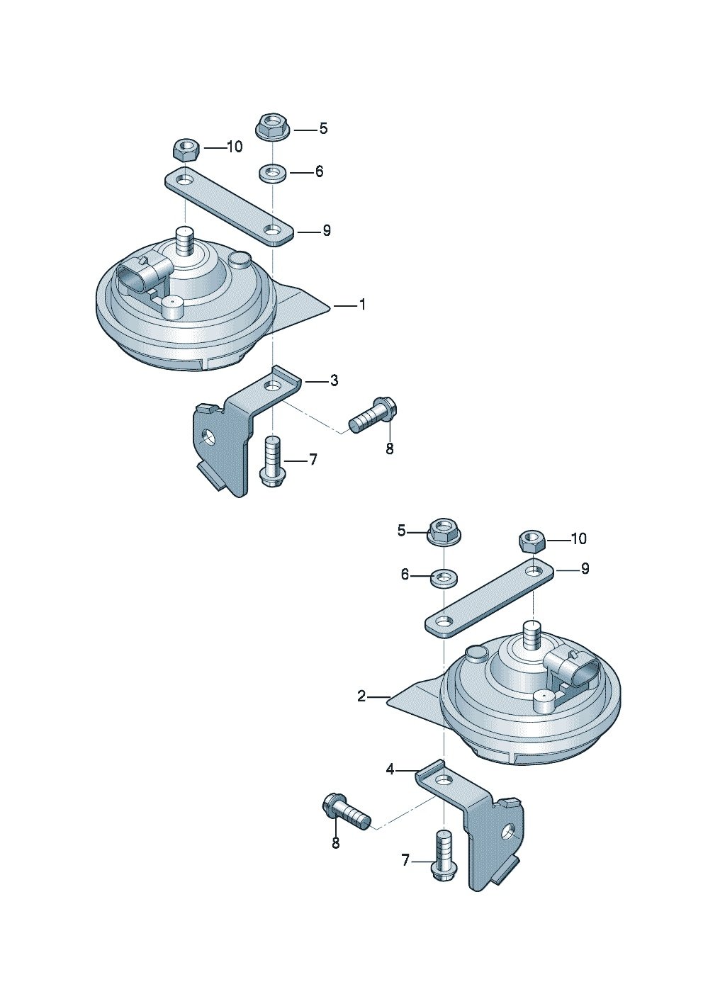 吉利EC6-RV 电子设备 汽车喇叭