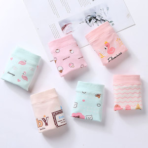 蜜腹儿宝宝纯棉卡通内裤4条