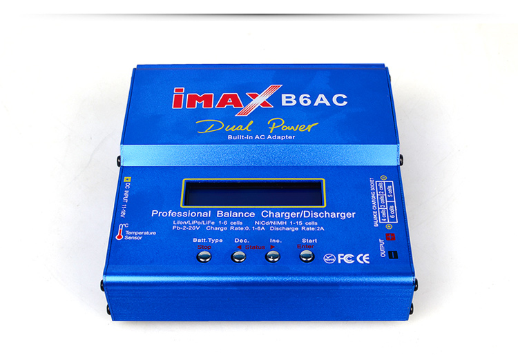 B6 B6AC 80W Bộ sạc đa năng Pin sạc đa năng Bộ sạc cân bằng pin Ni-MH-Chromium Lithium-Ion - Mô hình máy bay / Xe & mô hình tàu / Người lính mô hình / Drone mô hình máy bay boeing 747