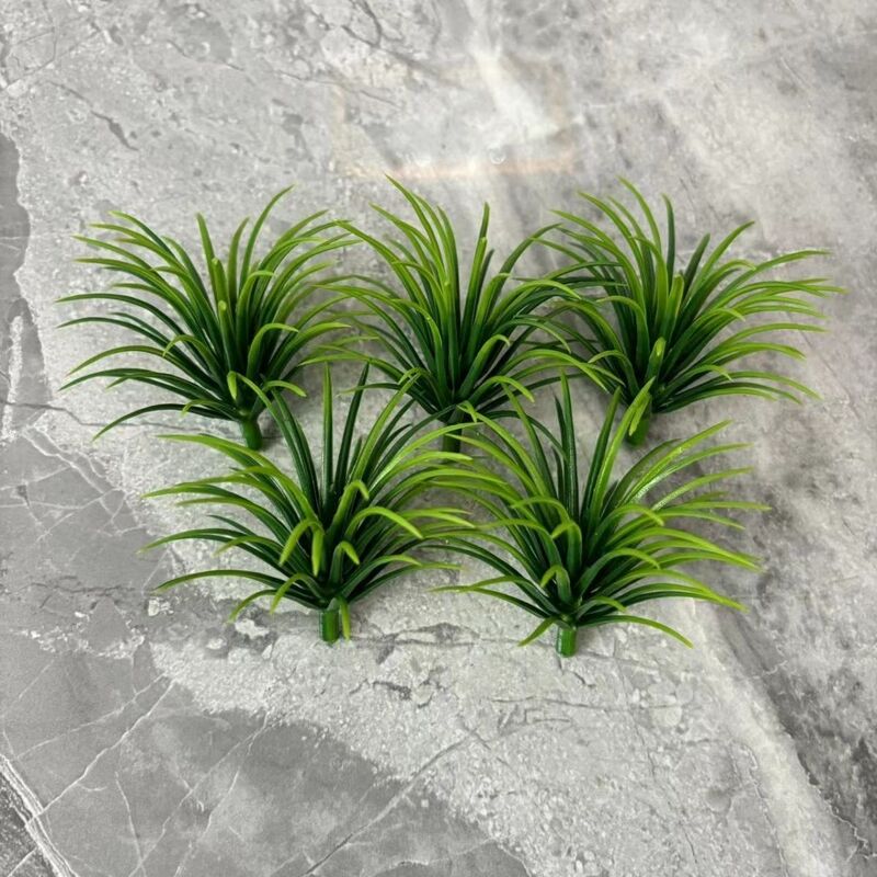 Artificial Green Plants Pineapple Flower Hotel Table Decoration Plant Potted Greenery Pine Needles Plastic Fake Flowers Appetizer Decoration Ornaments