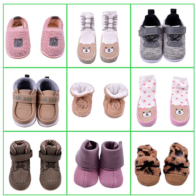 Rabbi baby step shoes baby neutral shoes male and female baby go out shoes casual baby cloth shoes foot cover winter