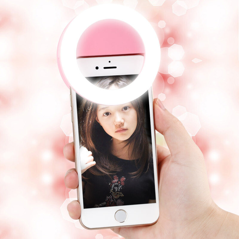 Creative mobile phone photo fill light artifact dark shooting anchor beauty light photo lighting selfie light high-definition photo vibrato