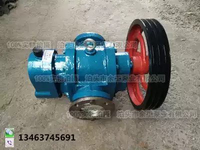 High viscosity Roots pump LC-50 0 6 belt heavy oil pump raw oil pump food pump oil pump asphalt pump