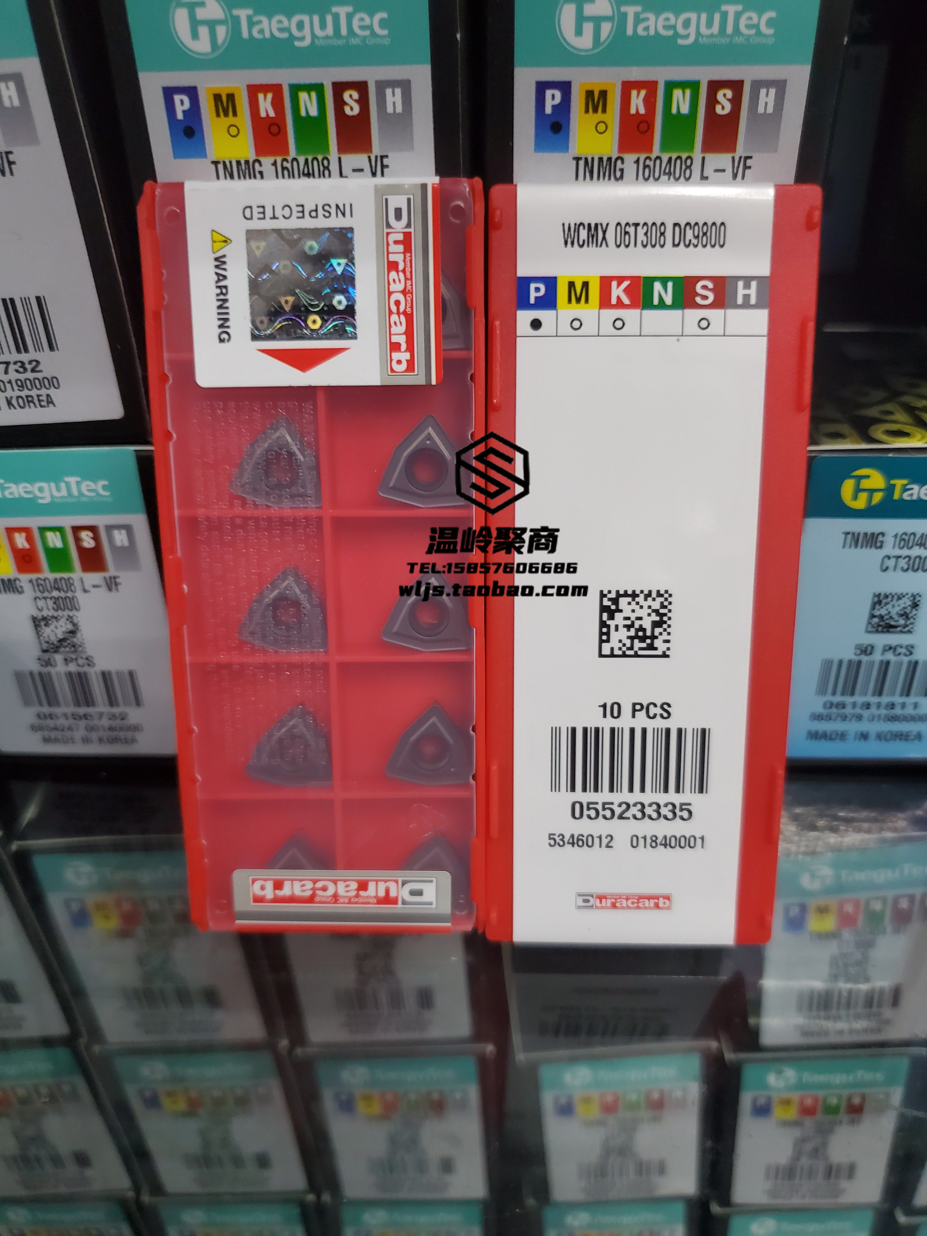 Duracarb Duroncarpool Numerical Control Blade WCMX06T308 DC9800