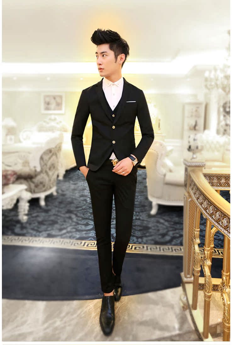 Costume homme en coton pour Quatre saisons - Ref 1549070 Image 14