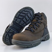 Big Code Outdoor Mens Shoes Hiking Shoes Cow Leather Waterproof And Warm Medium Help Slim