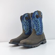 2022 Sleeves Cowboy Boots Embroidered Rider Horse Boots Waterproof Cow Leather Locomotive Boots 41-47 yards