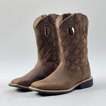 34 size 38 western cowboy boots knight boots childrens genuine leather quality