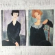 Modigliani набор из 2 штук около 10*15 см.