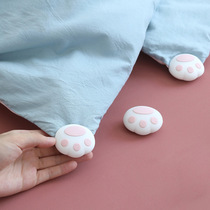 Bed sheet fixed quilt cover buckle artifact clip anti-slip buckle nail-free needleless household invisible snap-on magnetic force