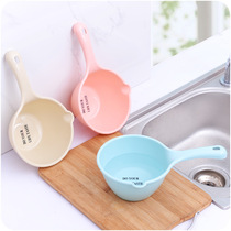 Watering water spoon small plastic spoon large thickening housetoilet children bathing and mini kitchen sweet