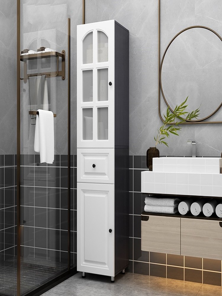 Customized bathroom cabinet toilet corner side cabinet side cabinet side cabinet toilet corner cabinet