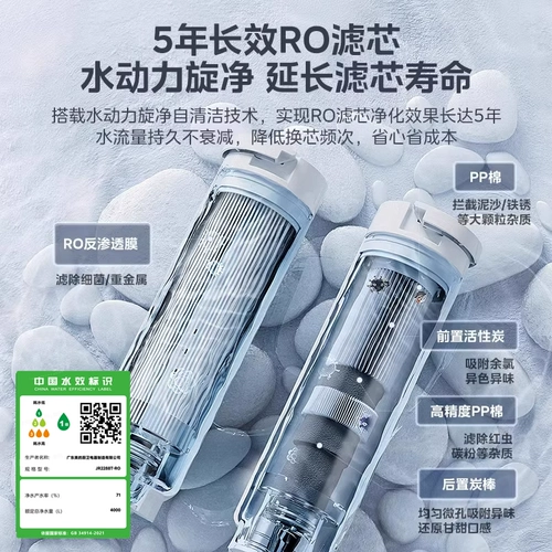 [Государственная субсидия] Настольная питьевая машина Midea Встроенный диспенсер для воды с подогревом Домашний кубик Рубика Минеральный источник Прямое охлаждение напитков