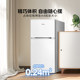 美的110L+双开两门家用宿舍租房办公室节能官方迷你低噪小型冰箱