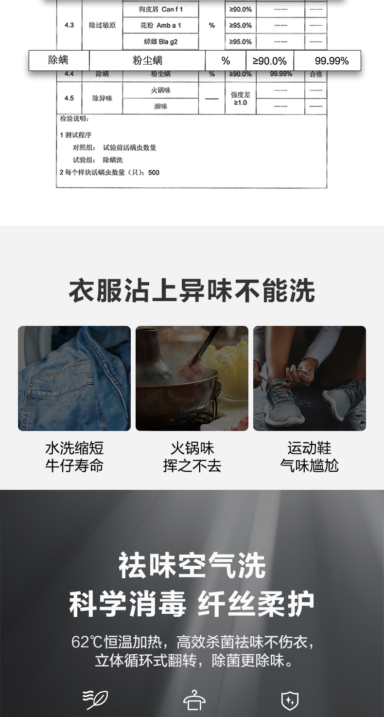 美的 除螨洗 变频 洗烘一体 滚筒洗衣机 10kg 图9