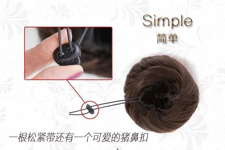 Extension cheveux - Chignon - Ref 248999 Image 18