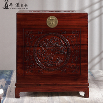 Camphor wood storage cabinet Cabinet cupboard Chinese antique wood antique log cabinet bedroom clothes box hanging wardrobe carved